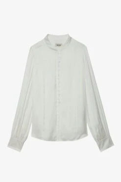 Zadig & Voltaire Twina Satin Blouse Judo -Zadig & Voltaire Shop WWSH00559 JUDO