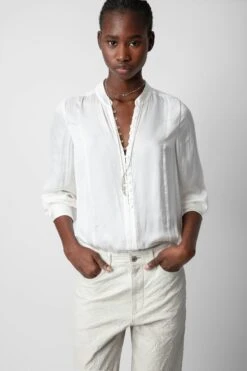 Zadig & Voltaire Twina Satin Blouse Judo