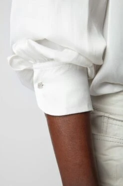 Zadig & Voltaire Twina Satin Blouse Judo -Zadig & Voltaire Shop WWSH00559 JUDO 5