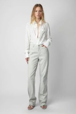 Zadig & Voltaire Tyrone Diamanté Shirt Judo -Zadig & Voltaire Shop WWSH00560 JUDO 4 1