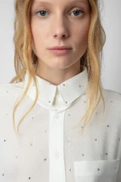 Zadig & Voltaire Tyrone Diamanté Shirt Judo -Zadig & Voltaire Shop WWSH00560 JUDO 5 1