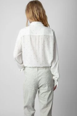 Zadig & Voltaire Tyrone Diamanté Shirt Judo -Zadig & Voltaire Shop WWSH00560 JUDO 7 1