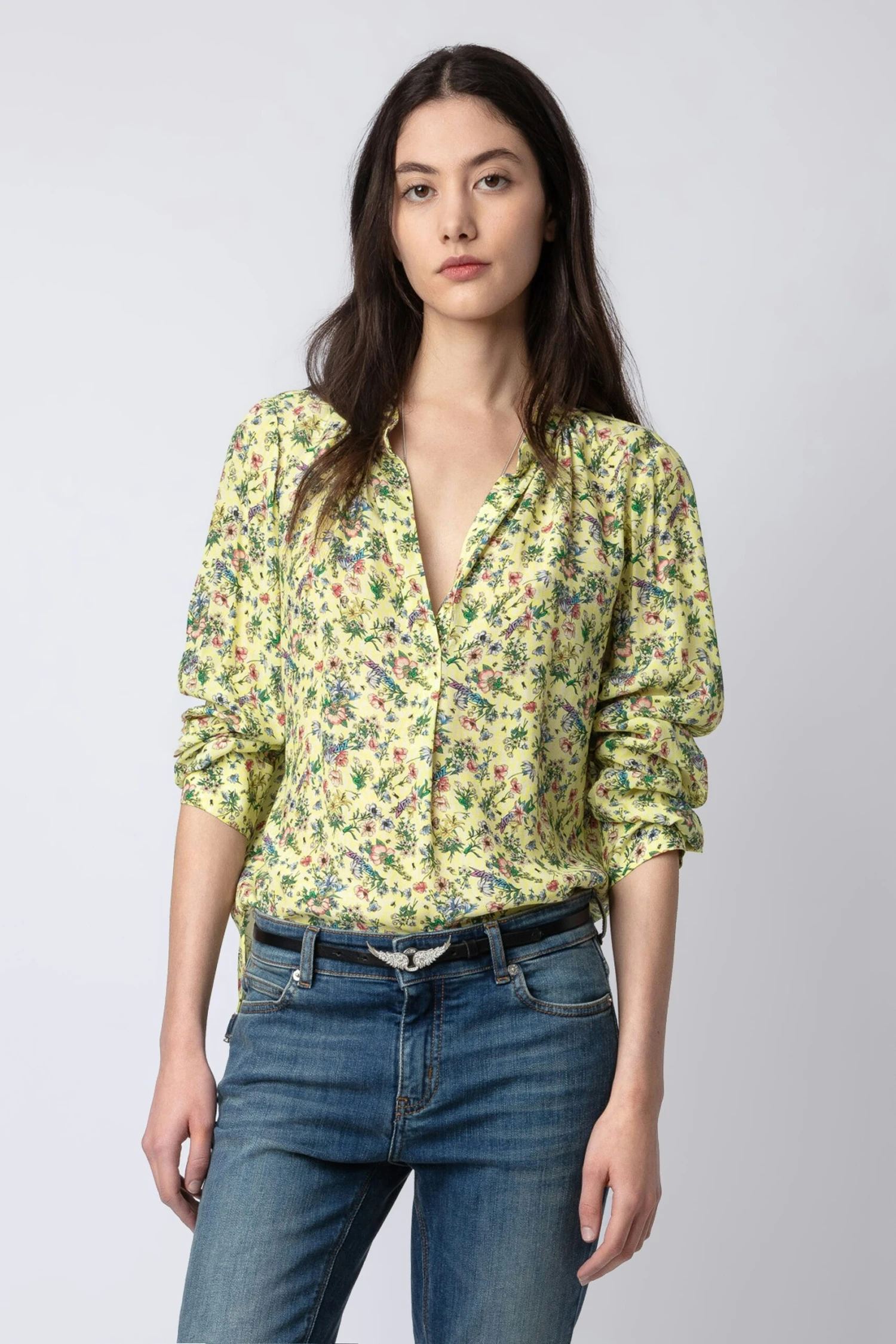 Zadig & Voltaire Tink Satin Blouse Cedra 1 Zadig & Voltaire Tink Satin Blouse Cedra
