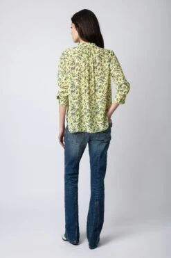 Zadig & Voltaire Tink Satin Blouse Cedra 7 Zadig & Voltaire Tink Satin Blouse Cedra -Zadig & Voltaire Shop WWSH00569 CEDRA 4
