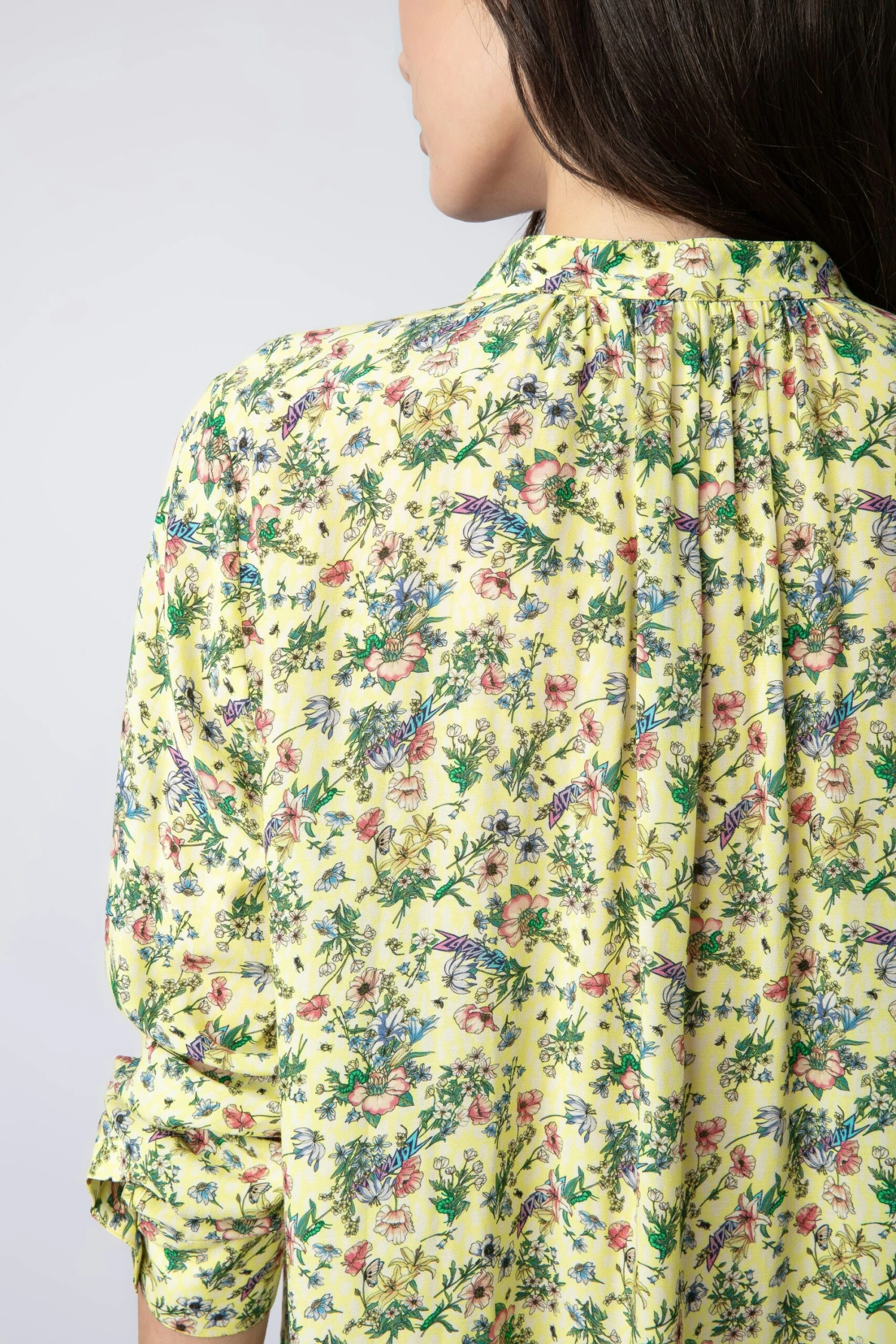 Zadig & Voltaire Tink Satin Blouse Cedra 4 Zadig & Voltaire Tink Satin Blouse Cedra - Image 4