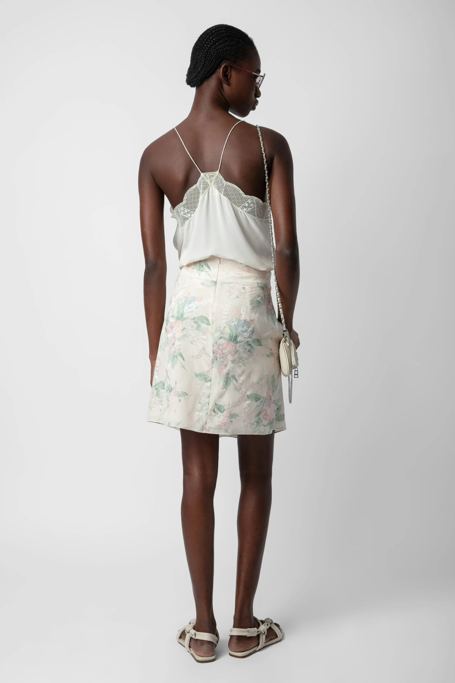 Zadig & Voltaire Joji Skirt Mastic 3 Zadig & Voltaire Joji Skirt Mastic - Image 3