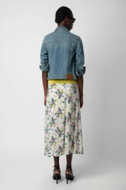 Zadig & Voltaire June Skirt Mastic 8 Zadig & Voltaire June Skirt Mastic -Zadig & Voltaire Shop WWSK00379 MASTIC 5