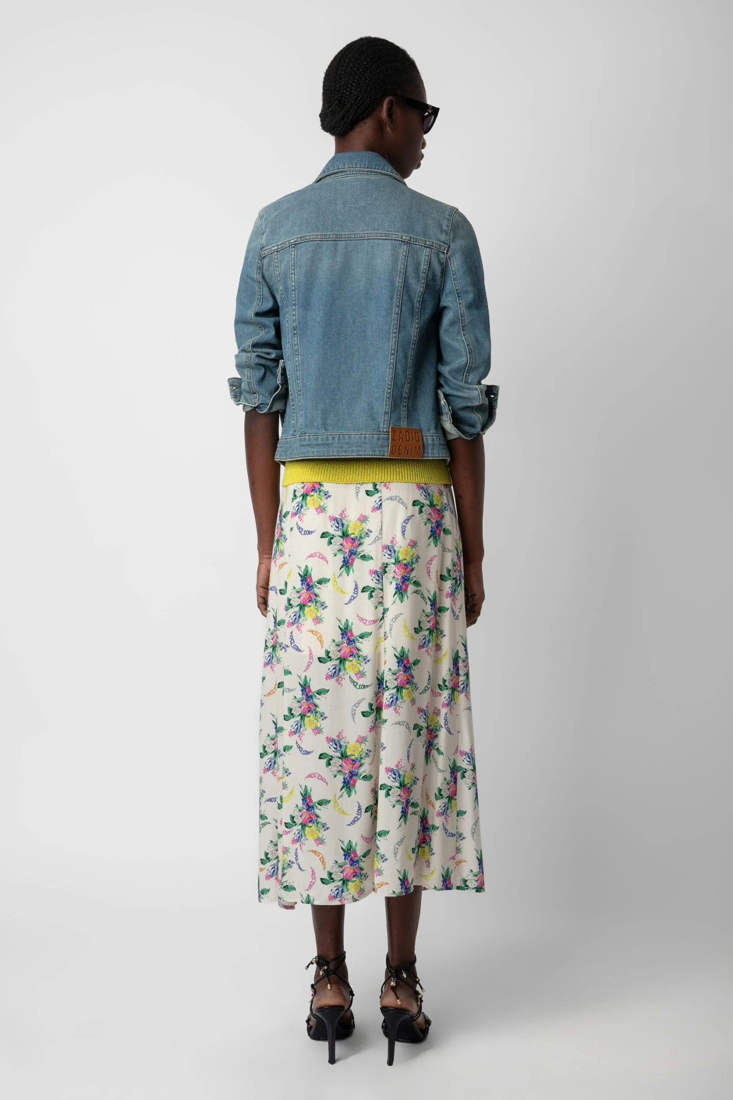 Zadig & Voltaire June Skirt Mastic 4 Zadig & Voltaire June Skirt Mastic - Image 4