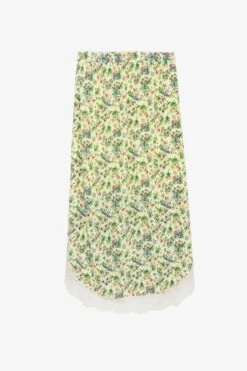 Zadig & Voltaire Joslina Skirt Cedra -Zadig & Voltaire Shop WWSK00381 CEDRA