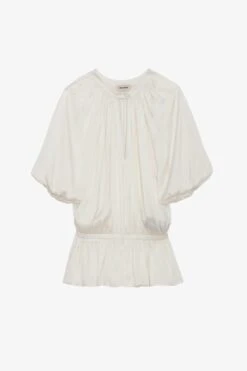 Zadig & Voltaire Tomina Satin Blouse Judo -Zadig & Voltaire Shop WWTO00220 JUDO