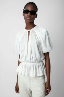 Zadig & Voltaire Tomina Satin Blouse Judo