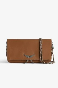 Zadig & Voltaire Rock Clutch Heritage