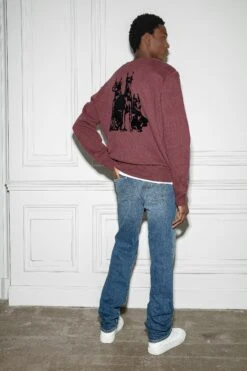 Zadig & Voltaire Simba Sweatshirt Cherry Red -Zadig & Voltaire Shop jmss00237 cherry red 9