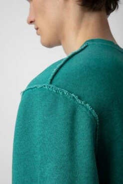 Zadig & Voltaire Simba Sweatshirt Aqua 10 Zadig & Voltaire Simba Sweatshirt Aqua -Zadig & Voltaire Shop jmss00240 aqua 5