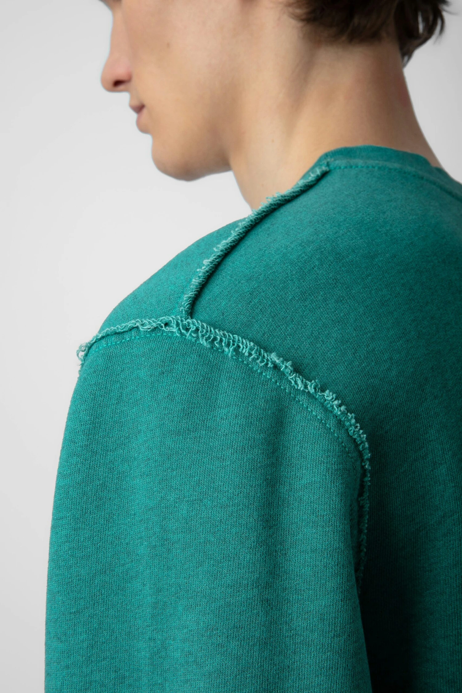 Zadig & Voltaire Simba Sweatshirt Aqua 5 Zadig & Voltaire Simba Sweatshirt Aqua - Image 5