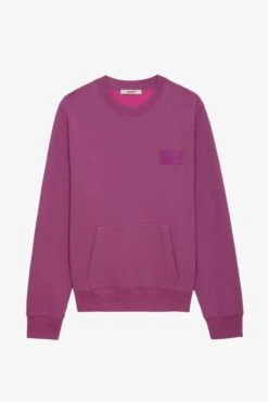 Zadig & Voltaire Aime Sweatshirt Anemone -Zadig & Voltaire Shop jmss00247 anemone