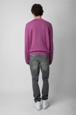 Zadig & Voltaire Aime Sweatshirt Anemone -Zadig & Voltaire Shop jmss00247 anemone 5