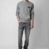 Zadig & Voltaire Aime Sweatshirt Gris Chine