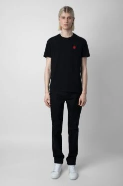 Zadig & Voltaire Tommy Skull XO T-shirt Black