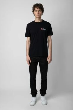 Zadig & Voltaire Ted Photoprint T-shirt Black
