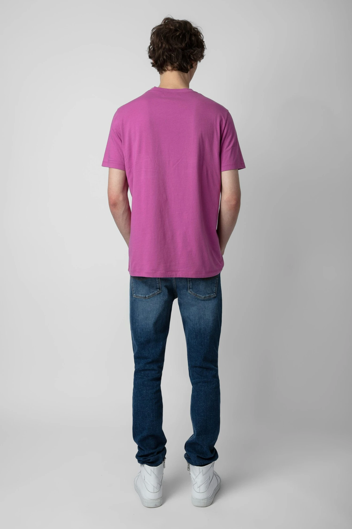 Zadig & Voltaire Ted Photoprint T-shirt Anemone 4 Zadig & Voltaire Ted Photoprint T-shirt Anemone - Image 4