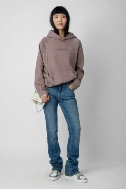 Zadig & Voltaire Georgy Photoprint Sweatshirt Primrose