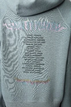 Zadig & Voltaire Georgy Concert Diamanté Hoodie Glacier -Zadig & Voltaire Shop jwss00584 glacier 15