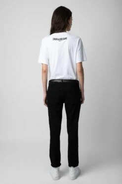Zadig & Voltaire T-Shirt Bella White -Zadig & Voltaire Shop jwts00051 blanc 5