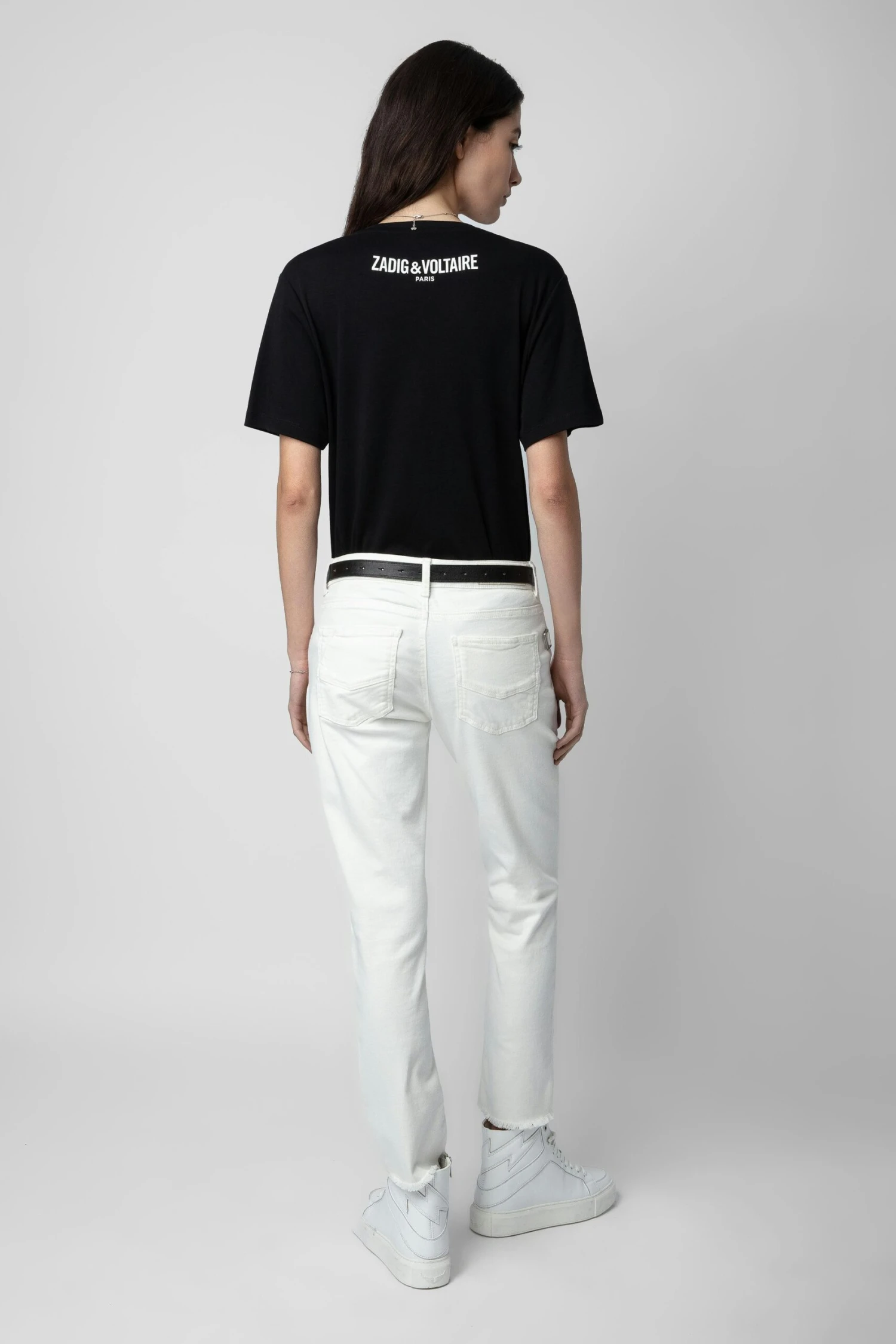 Zadig & Voltaire T-Shirt Bella Black 4 Zadig & Voltaire T-Shirt Bella Black - Image 4