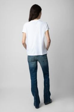 Zadig & Voltaire Walk Blason T-Shirt White -Zadig & Voltaire Shop jwts00052 blanc 5