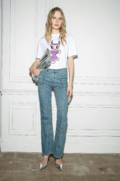 Zadig & Voltaire Edwin Devil T-shirt White -Zadig & Voltaire Shop jwts01606 blanc 9