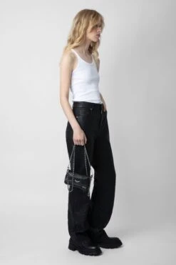 Zadig & Voltaire Alba Tank Top White -Zadig & Voltaire Shop jwtt00228 blanc 4 1