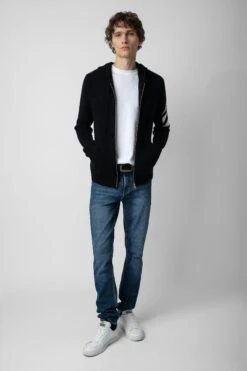 Zadig & Voltaire Clash Cardigan Black -Zadig & Voltaire Shop kmca00009 noir 3