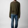 Zadig & Voltaire Marko Sweater Used Kaki
