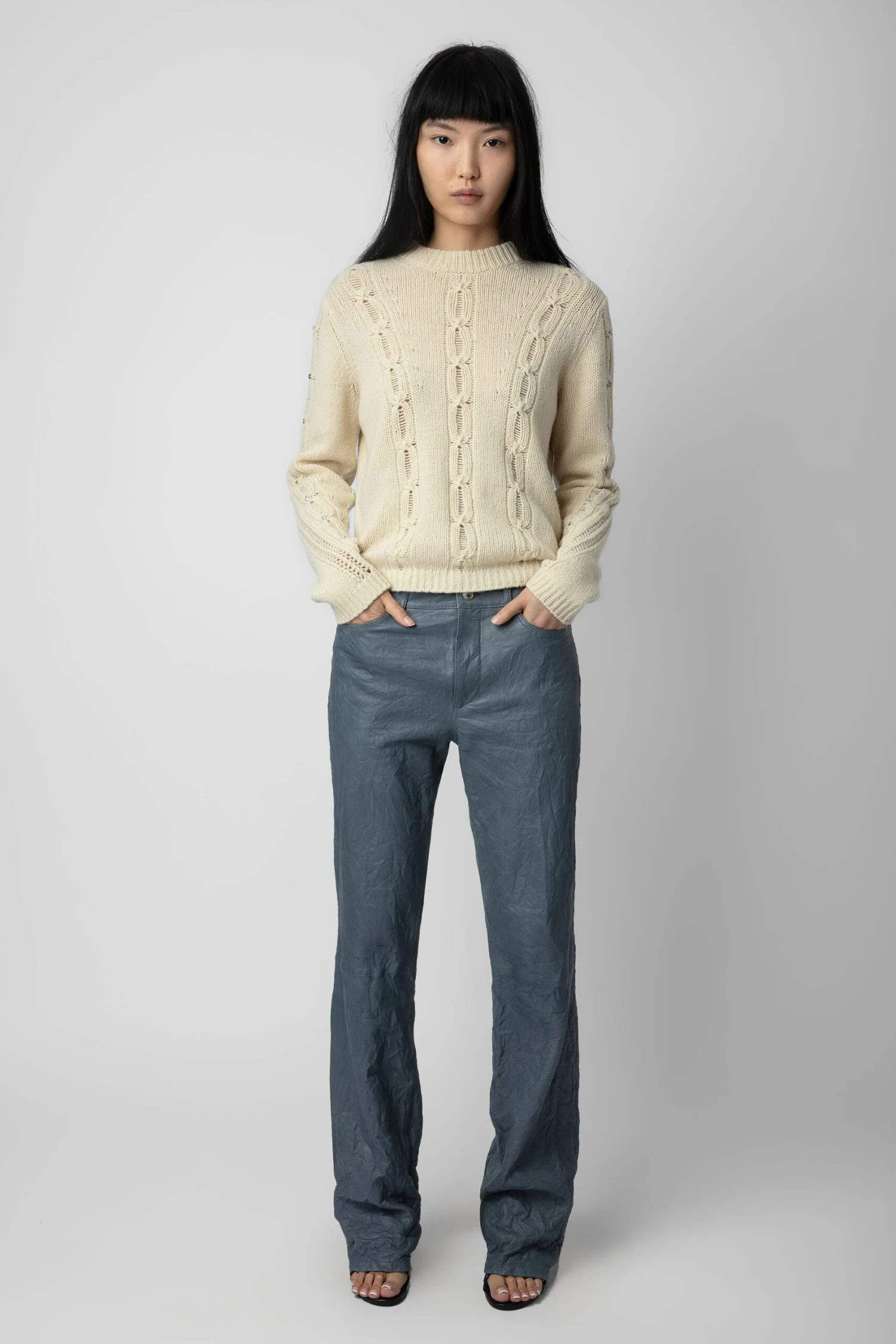 Zadig & Voltaire Morley Sweater Vanille 2 Zadig & Voltaire Morley Sweater Vanille - Image 2