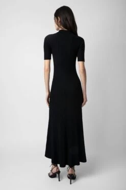 Zadig & Voltaire Lysa Dress Black -Zadig & Voltaire Shop kwdr00183 noir 14