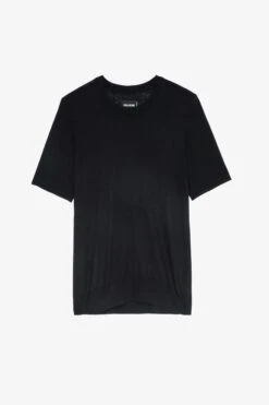 Zadig & Voltaire Ida Cashmere Sweater Black 9 Zadig & Voltaire Ida Cashmere Sweater Black -Zadig & Voltaire Shop kwsw01524 noir 1