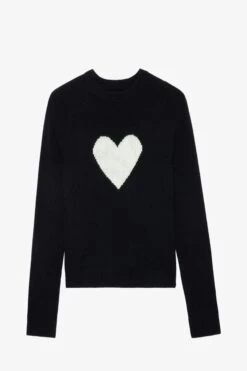 Zadig & Voltaire Lili Cashmere Sweater Black -Zadig & Voltaire Shop kwsw01553 noir