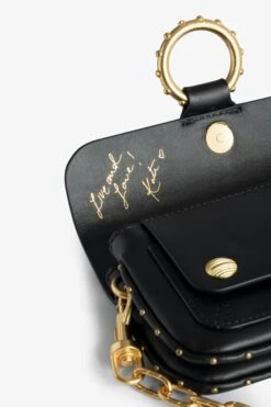 Zadig & Voltaire Kate Wallet Bag Noir Gold -Zadig & Voltaire Shop lwba00017 noir gold 2