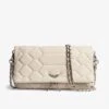 Zadig & Voltaire Rock Quilted Clutch Flash