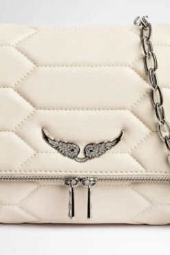 Zadig & Voltaire Rocky XL Mat Scale Bag Flash -Zadig & Voltaire Shop lwba00055 flash 3 1