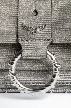 Zadig & Voltaire Kate Sparkle Wallet Bag Silver 11 Zadig & Voltaire Kate Sparkle Wallet Bag Silver -Zadig & Voltaire Shop lwba00129 silver 2 1