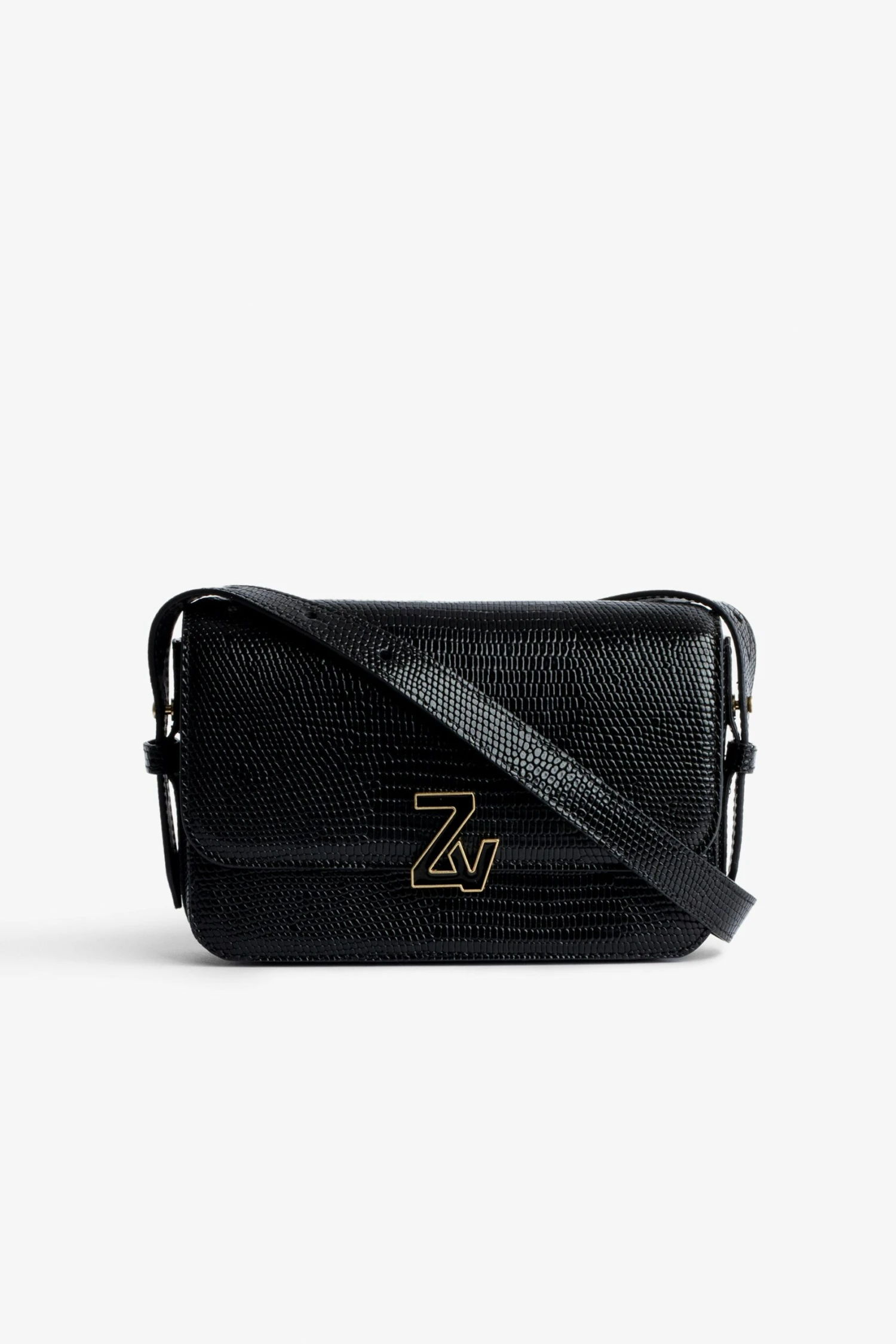 Zadig & Voltaire Le Mini ZV Initiale Bag Black 1 Zadig & Voltaire Le Mini ZV Initiale Bag Black
