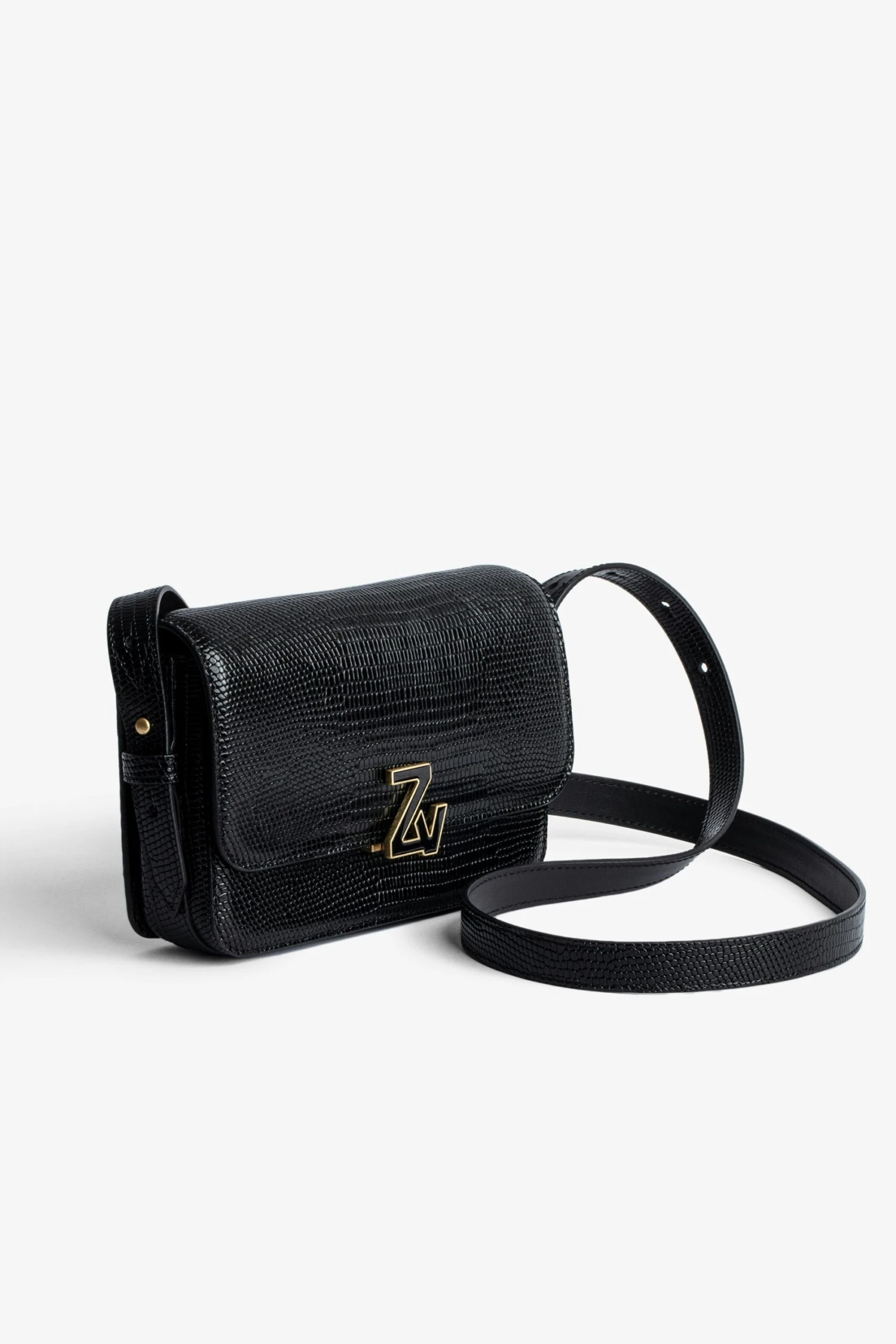 Zadig & Voltaire Le Mini ZV Initiale Bag Black 3 Zadig & Voltaire Le Mini ZV Initiale Bag Black - Image 3
