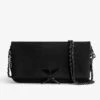 Zadig & Voltaire Rock Soft Savage Clutch Black