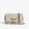 Zadig & Voltaire Nano Soft Savage Rock Clutch Flash