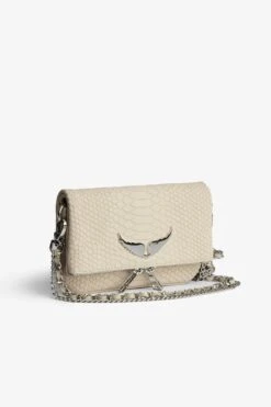 Zadig & Voltaire Nano Soft Savage Rock Clutch Flash -Zadig & Voltaire Shop lwba02229 flash 3 1