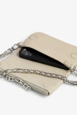 Zadig & Voltaire Nano Soft Savage Rock Clutch Flash -Zadig & Voltaire Shop lwba02229 flash 5