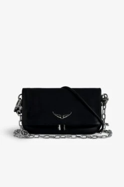 Zadig & Voltaire Rock Nano Eternal Clutch Black