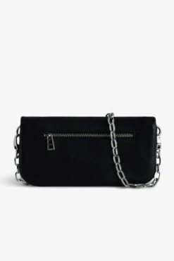Zadig & Voltaire Rock Eternal Clutch Black -Zadig & Voltaire Shop lwba02411 noir 4
